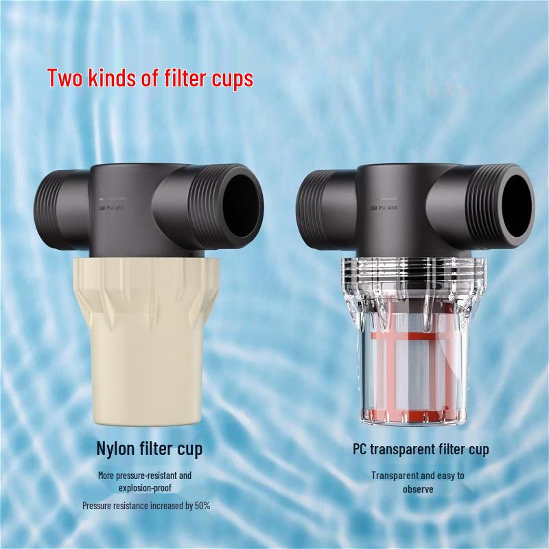TLXT 1.2-inch Transparent Pipeline Pre-Filter