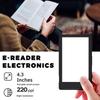 XTEINK X4 E-Book Reader, 4.3Inch Ink Screen, Magnetic, 220ppi, 650mAh, Portable for Daily Use Mini E-Book Gift For Readers