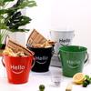  Mini Iron Bucket With Handle Hanging Flower Pots Wedding Birthday Party Favors Candy Gift Storage Bucket Container
