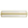 T-shaped Display Stand With Gold Borders 10*15cm/13*18cm/15*21cm Acrylic Double-sided Sign Vertical/horizontal