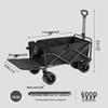 Portable Foldable Outdoor Camping and Shopping Cart with Large Capacity