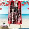 Retro MUFC Canvas Print Beach Towel, Large Soft Quick Dry Towel for Beach Camping Swimming