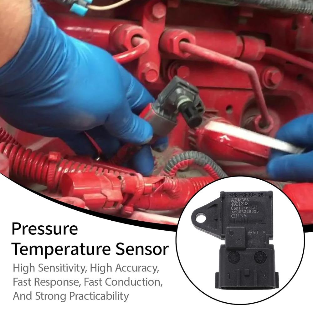 2897334 Intake Manifold Pressure Temperature Sensor, 2897334 Map Air Boost Sensor Replacement for Cummins M11 ISC ISL ISM ISX ISB