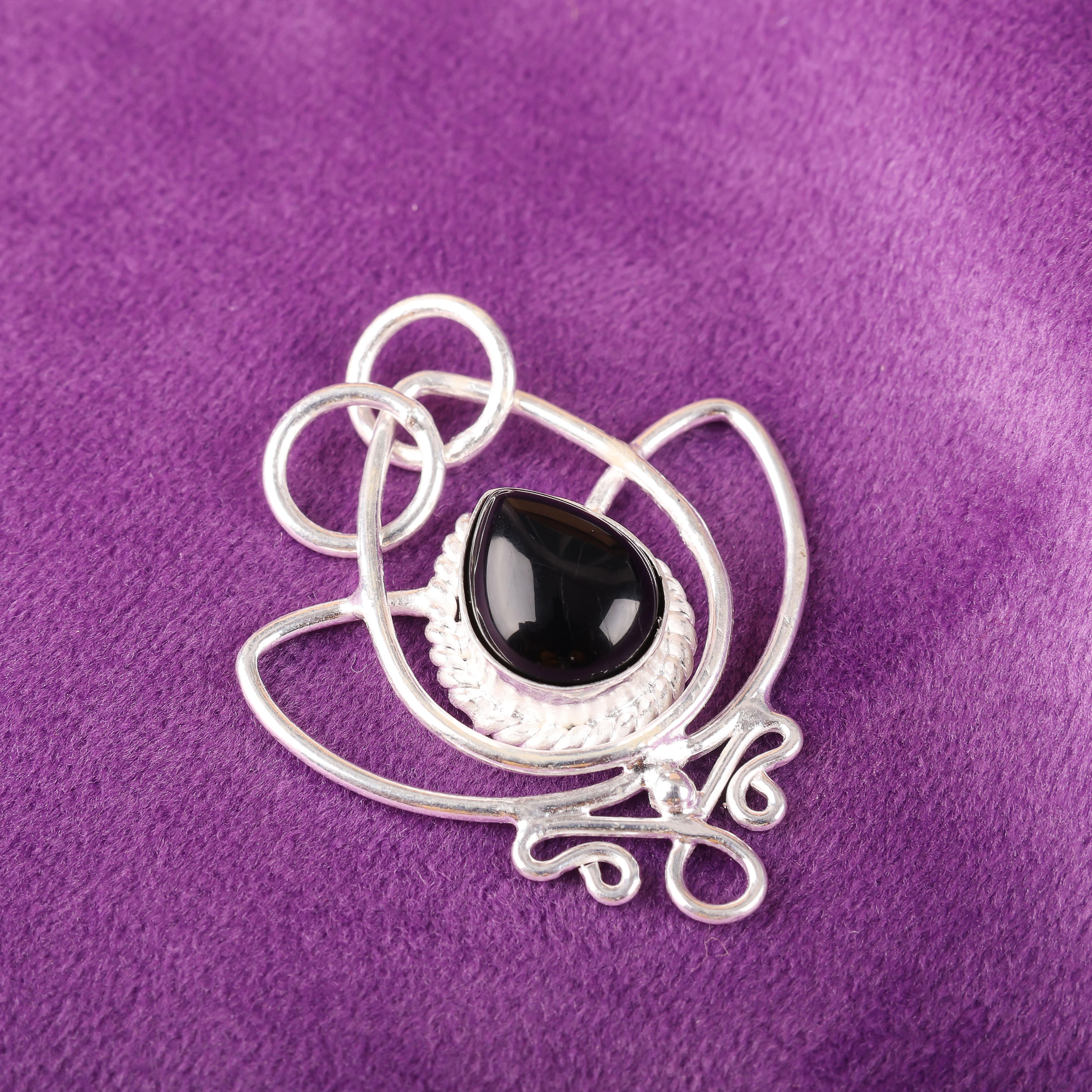 

Подвеска из черного турмалина, ювелирное изделие из драгоценного камня, подвеска из стерлингового серебра 925 пробы, потрясающая подвеска ручной работы, ювелирный подарок для католиков 1.44 Inches чёрный