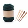 Laine Épaisse Grosseur Chunky Laine Géante Tissu au Crochet Bulky Jumbo pour Tapis Oreiller