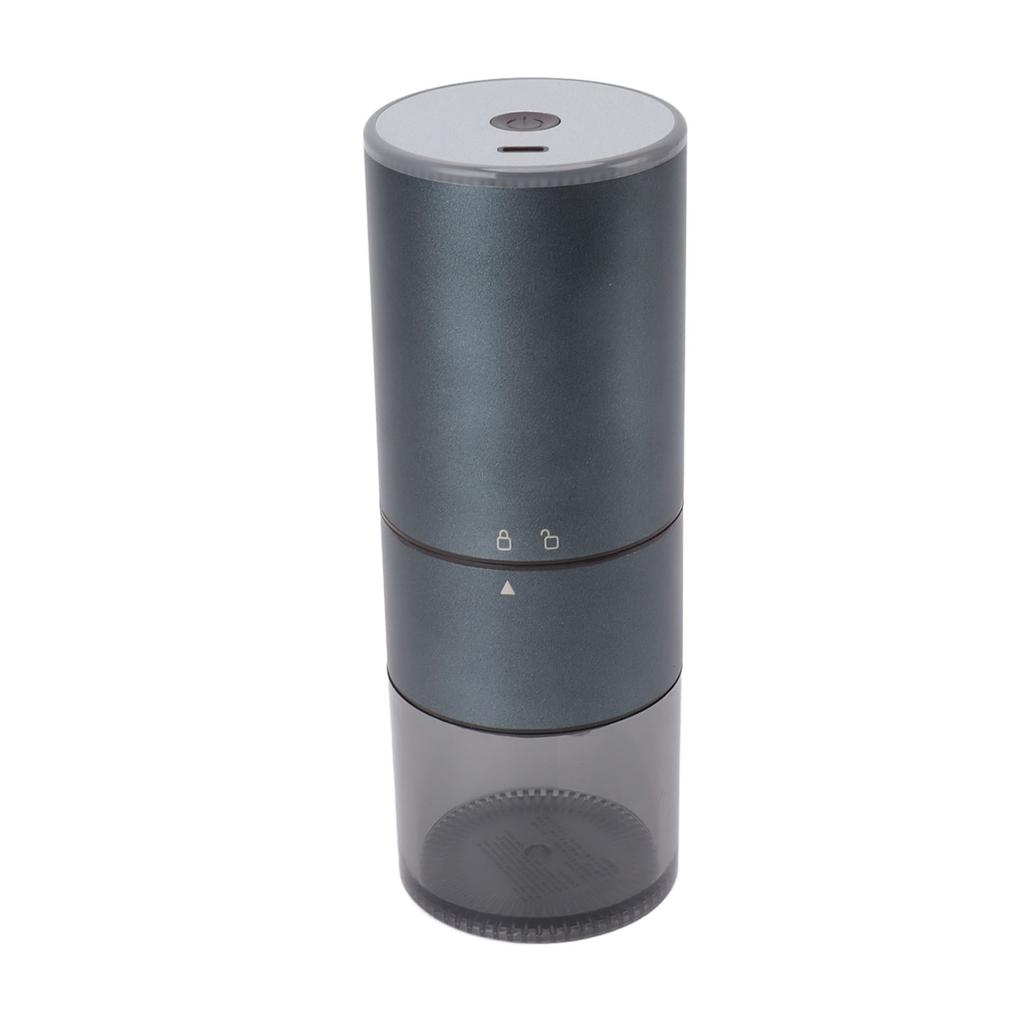Electric Coffee Grinder Fine Coarse Adjustable Automatic USB Charging Portable Cordless Bean
