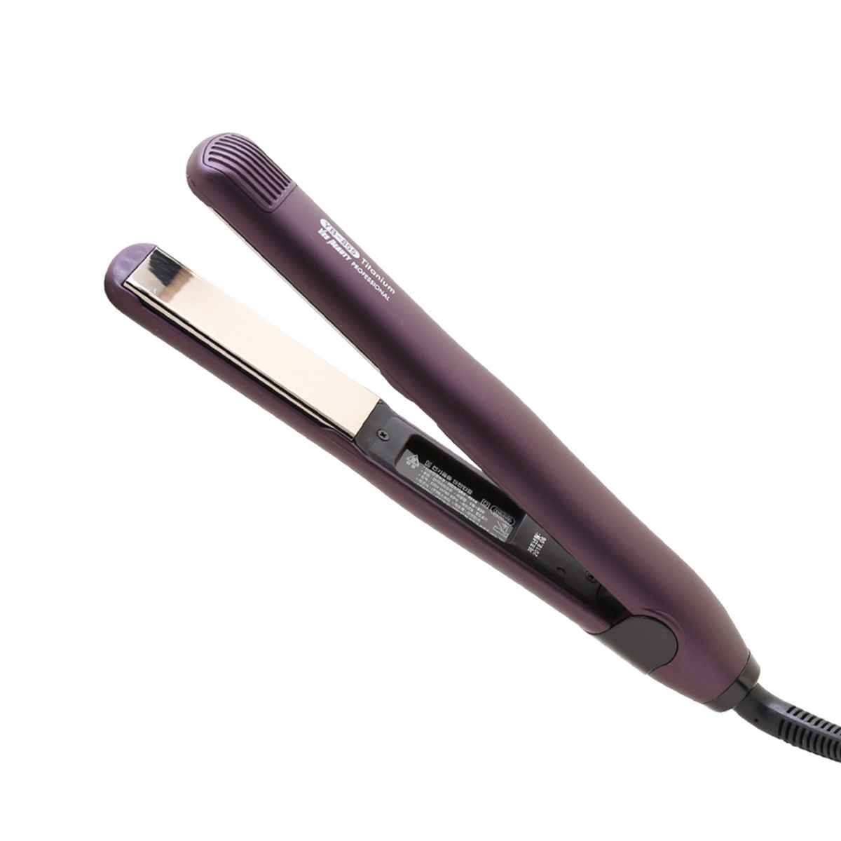 Hair Titanium Salon Styling Cushion Iron YB-855 (C-curl, S-curl, Straight)