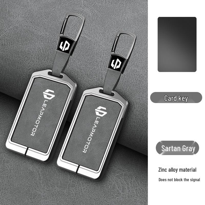 Custodia per Chiave a Scheda Leapmotor C10/C11/C16 2026: Guscio Protettivo Metallico NFC Avanzato