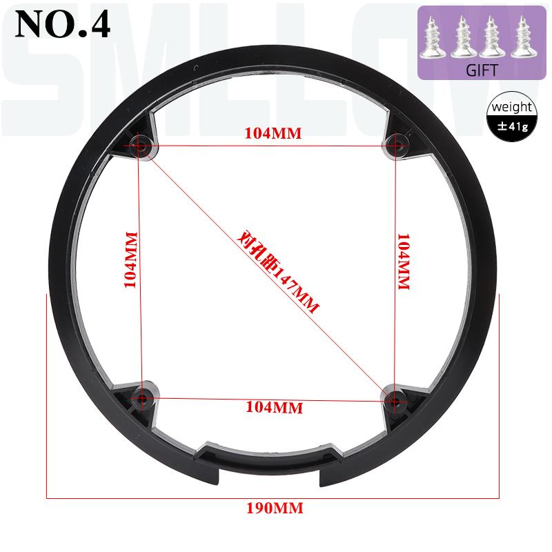 

Шатуни Велосипедні запчастини 42T 44T 46T 48T 52T Універсальна кришка шатуна Велосипедна зубчаста пластина Захист ланцюга Велосипедна кришка шатуна