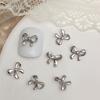 20pcs Metal Bowknot Nails Art Decoration 3D Nail Charms for Women Nails Art