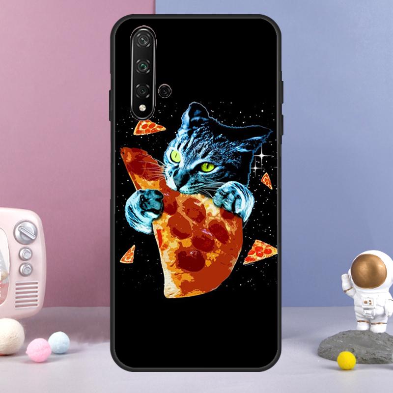Cat In Space For Huawei Nova 12i 12s 11i 8i 7i 9 10 SE Y60 Y61 Y70 Y72 Y73 Y90 Y91 P20 P30 P40 Lite Case