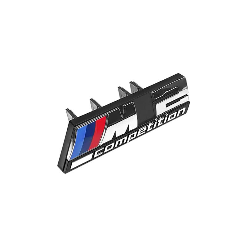 3D Car Front Grille Badge Emblem Buckle For BMW M Power Thunder M1 M2 M3 M4 M5 M6 M7 M8 F48 G01 E84 F30 G11 G07