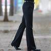 Men's British Fashion Flare Pants - Casual, Business, Iron-Free, Straight Wide-Leg, Korean Style Trousers.