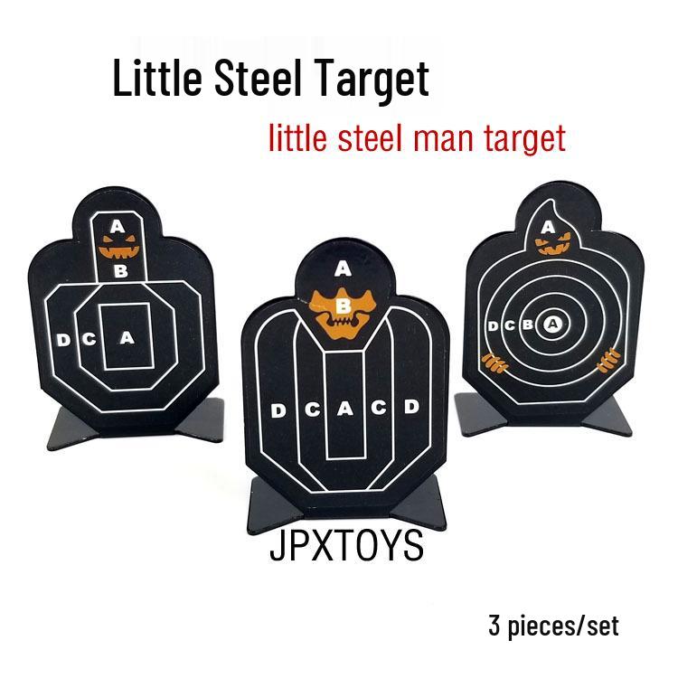 Little Steel Man Black Target by Jin Peixing