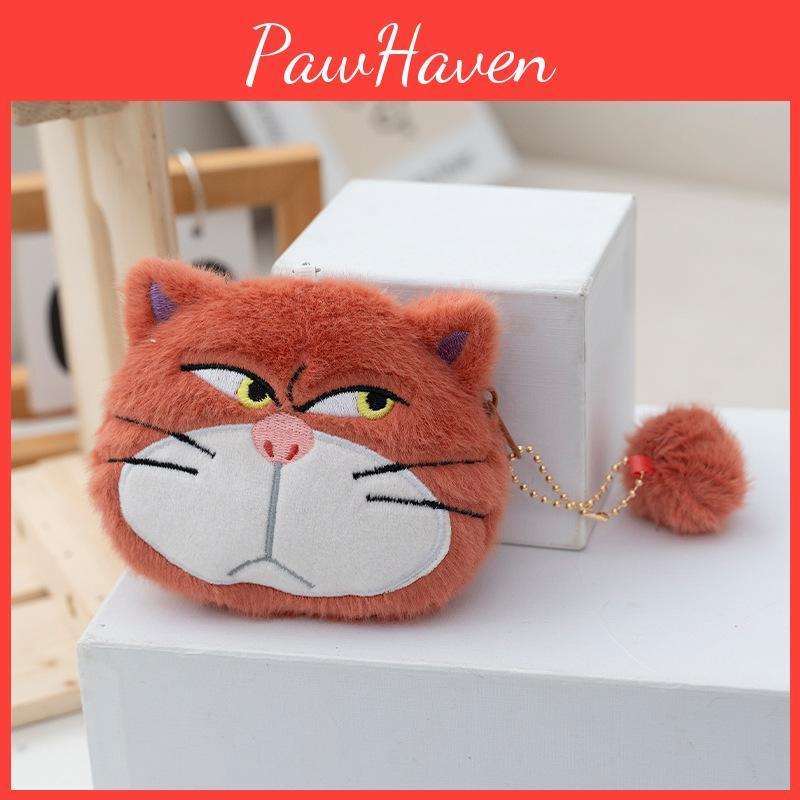 Lucifer Plush Cat Keychain Toy Doll Wallet With Pp Cotton For Carry Everyday