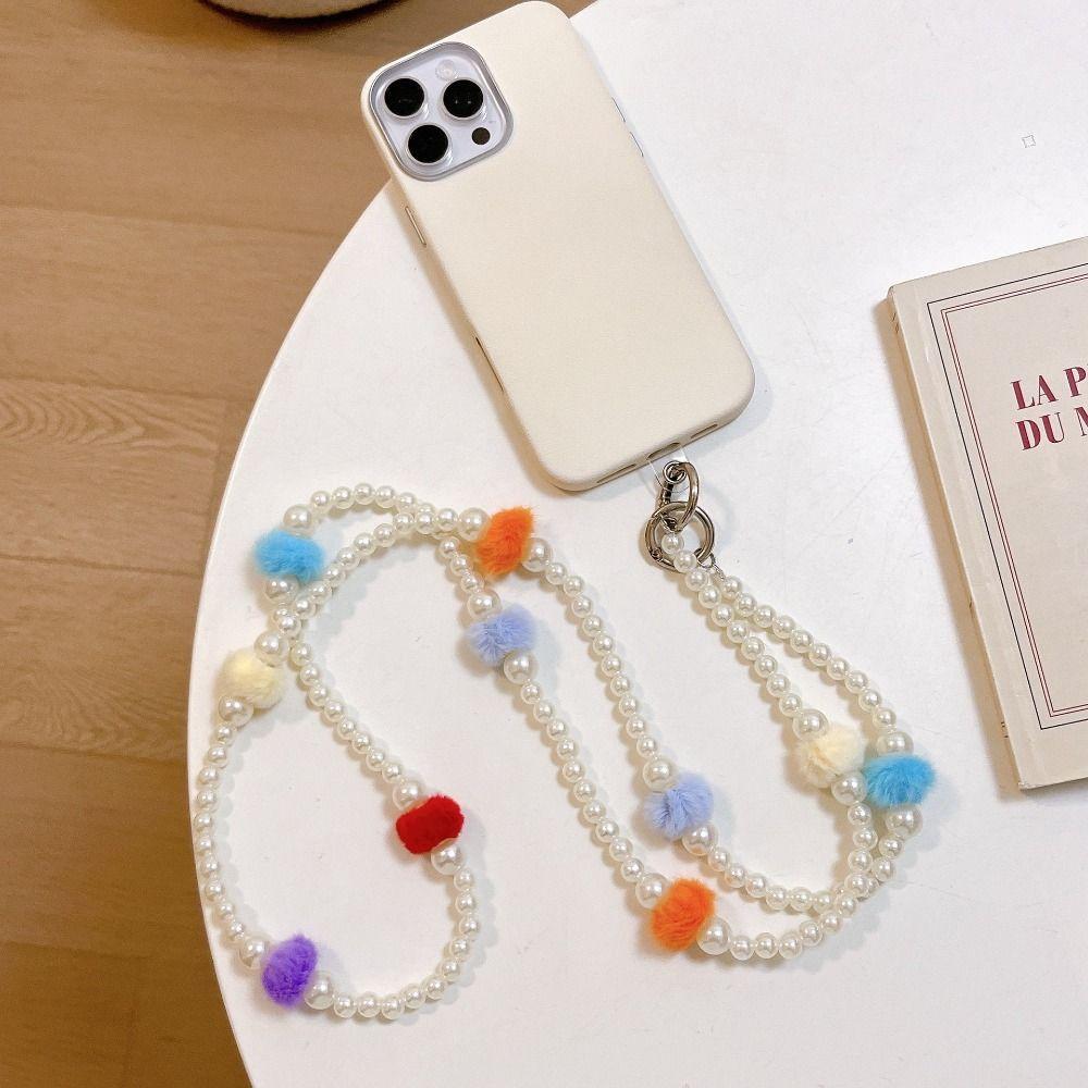 Hairy Balls Mobile Phone Lanyard Bag Chain Phone Neck Straps Crossbody Phone Strap  Lanyard Patch