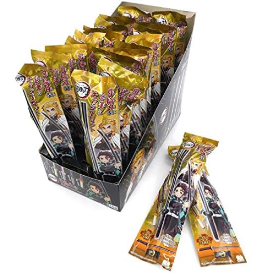 

Sunstar Stationery 1BOX 20pcs Demon Slayer Nichirin Sword Shaped Pencil Cap Set &