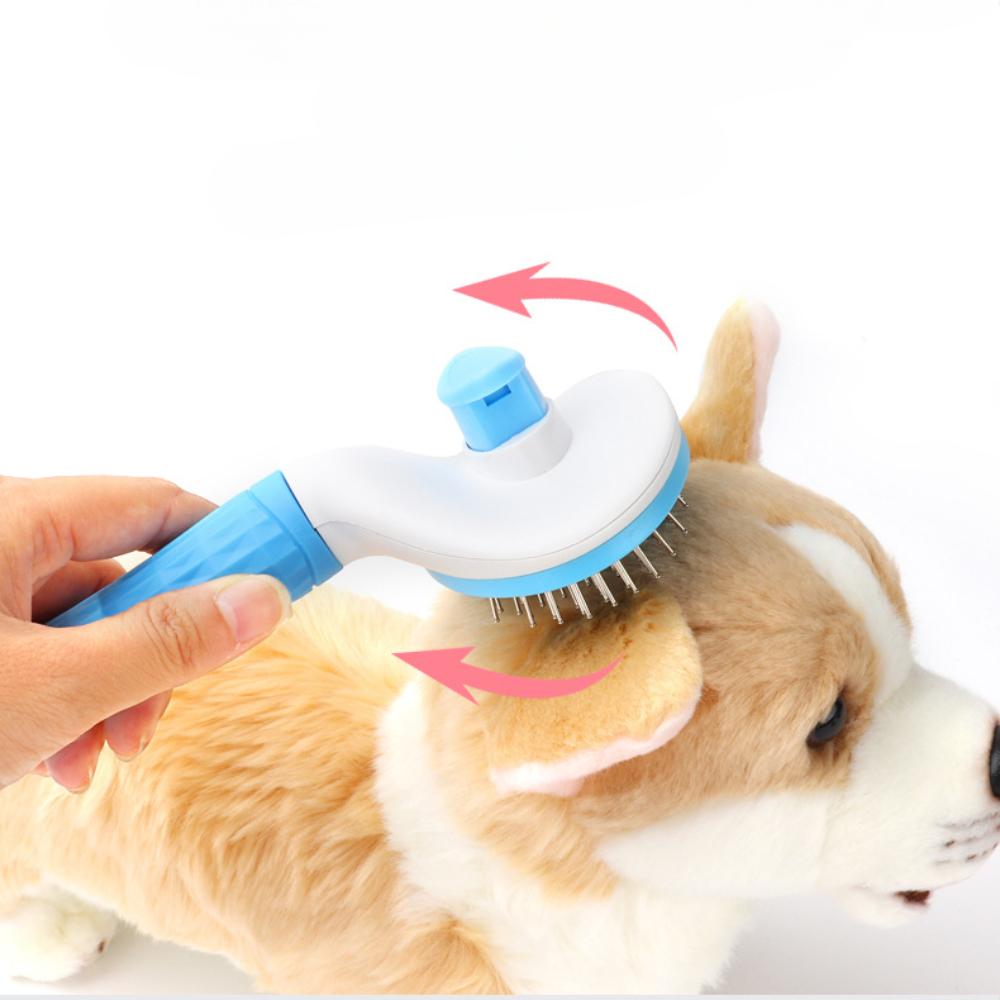 1PC Pet Comb, Cat and Dog Hair Grooming Care Comb, Suitable for Removing Long Hair Pet Hair, Cleaning Bath Brush