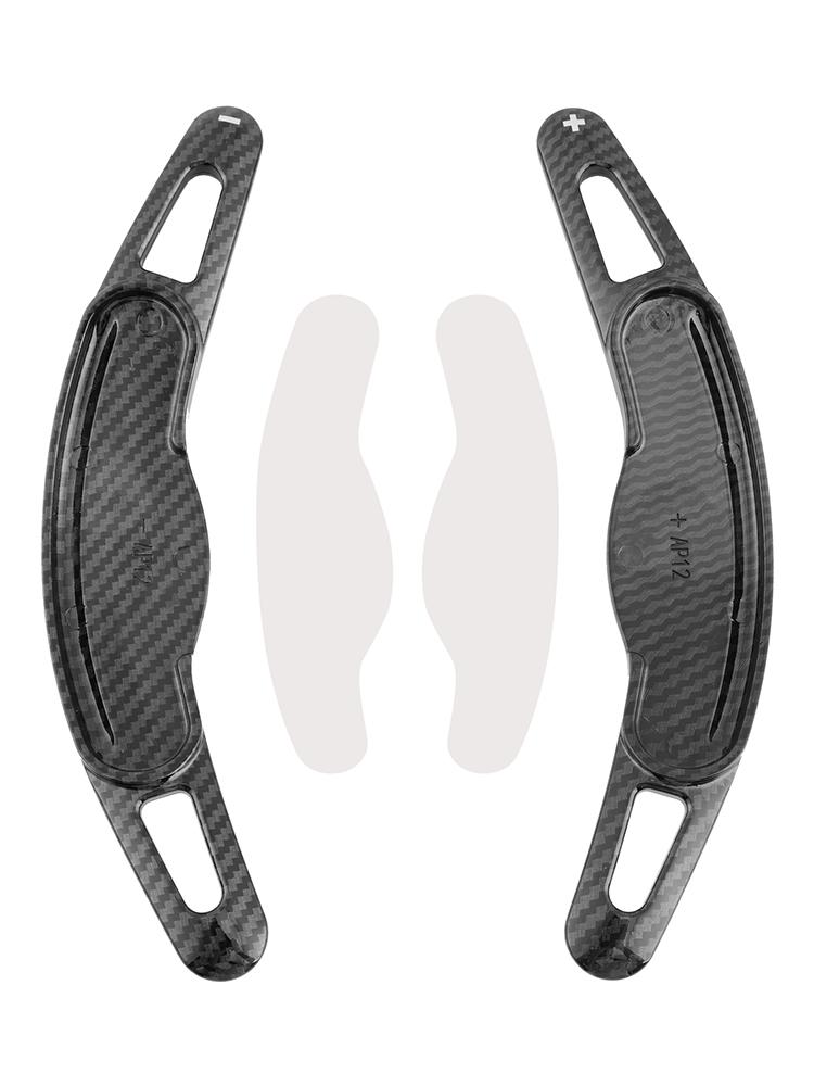 

Steering Wheel Paddle Shifter Extension For Mini F54 F55 F56 F57 F60 2014-2022 Carbon Fiber Black Look