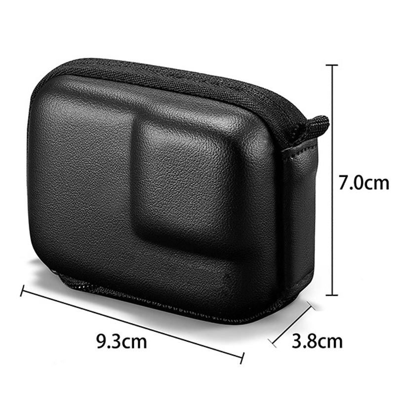 

Мини Портативный Чехол для Камеры Сумка для Хранения Экшн-камеры для Hero 11 10 9 8 7 для DJI Action Camera Серый чёрный