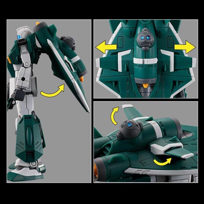 HG 1/144 Gym Sleeve Assembly Model Kit (Mobile Suit Gundam MSD) Multicolor