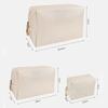 1PC Zipper Fashion Cosmetic Bags for Women Small Large Female PU Leather Make Up Lipstick Case Zip Waterproof Toiletry Bags