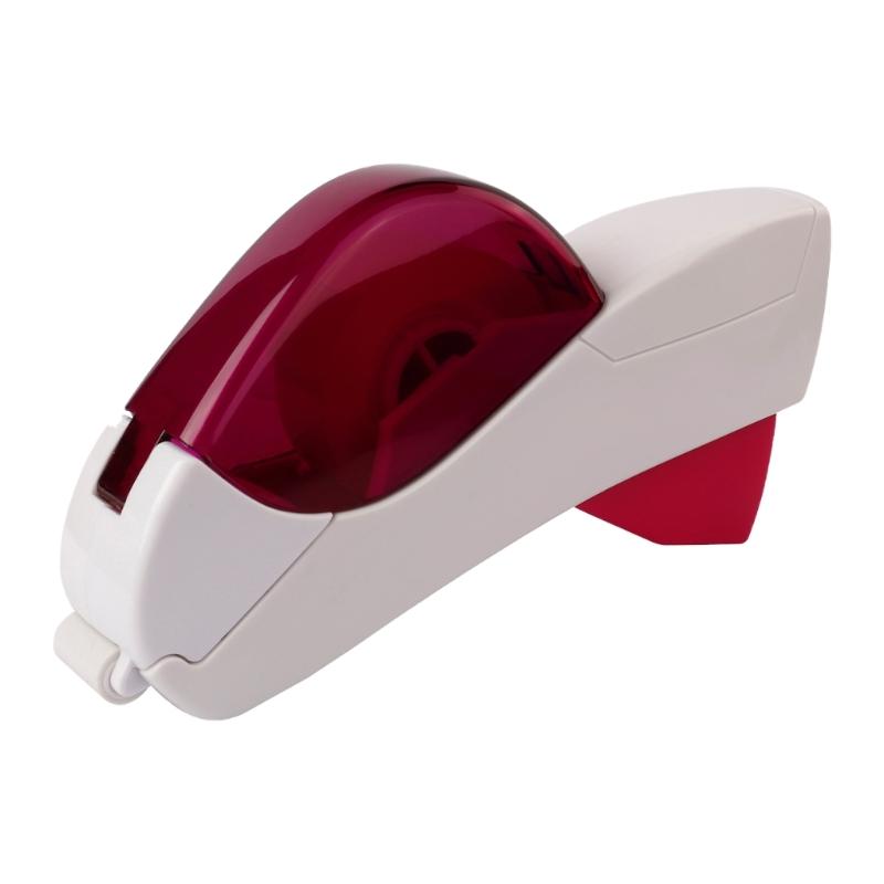 

White Tape Cutter with Tape Automatic Tape Dispenser School Office Supplies Packaging Tape Cutter Desk Accessories 1