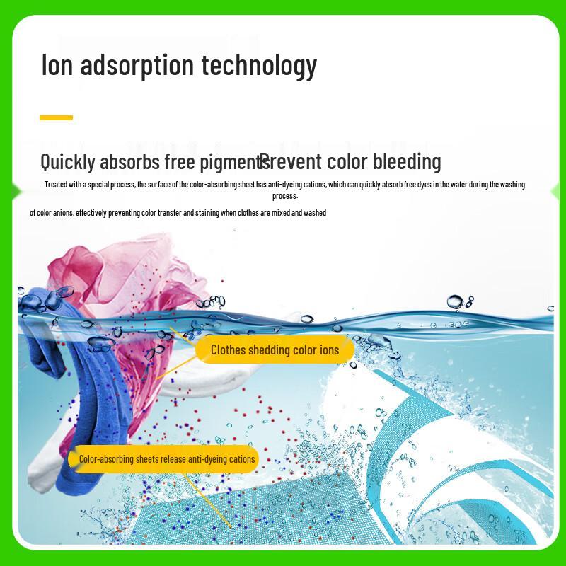 DISHANG Anti-Color Transfer Laundry Sheets