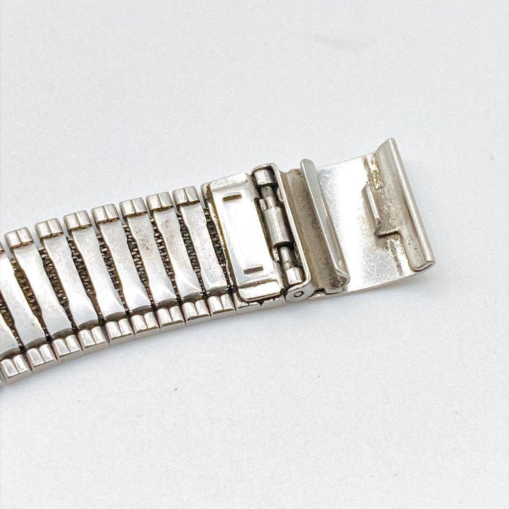 Used SEIKO Men's Watch Quartz Chariot Battery Replaced Working Silver 547