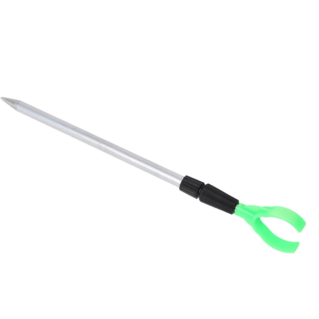 Fishing Rod Bracket Stretchable Aluminum Portable Fish Pole Ground Holder for Bank Fishing