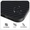 ABEEL For iPhone Air Case Compatible with MagSafe Carbon Fiber Texture Back Cover