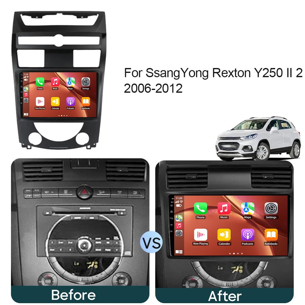 Android Voor SsangYong Rexton Y250 II 2 2006 - 2012 Autoradio Speler Multimedia Navigatie GPS Autoradio Touchscreen Auto WIFI 5G