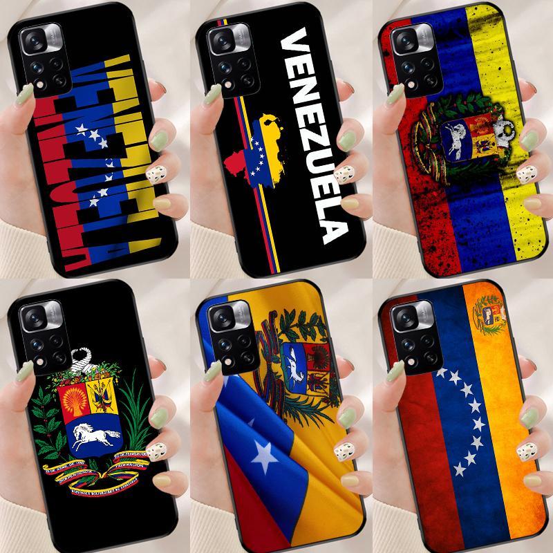 Venezuela Flag Coat Of Arms For Xiaomi Redmi Note 10 Pro Case Cover For Redmi Note 11 Pro 8 9 9S 10S 9A 9T 9C Coque