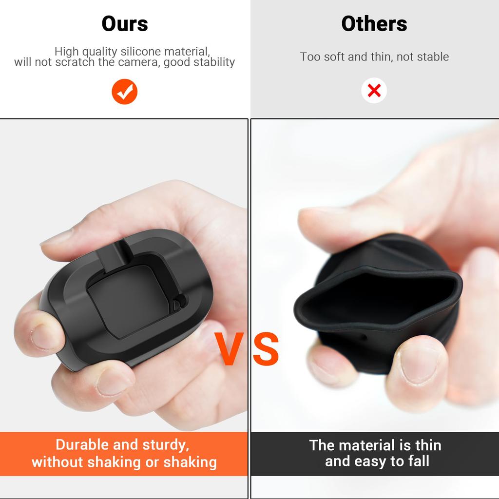 CYNOVA OSMO Pocket 3 Desktop DJI Osmo Pocket 3 DJI Pocket 3 Screen Protectors Hand Easy Mini Tripod for Osmo Pocket 3 Stand, Accessories, (4 Pcs) +