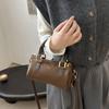 Elegant Bowling Bag Large Capacity Women Handbags Vintage Crossbody Bag  Girls