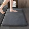 Bathroom Floor Mat Quick Absorbent Quick-Drying Anti-Slip Bottom Foot-drying Entry Rug Easy To Clean Multipurpose Bath Shower Sink Kitchen Carpet