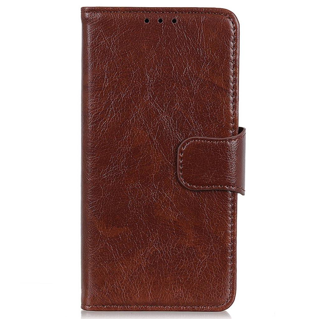 For Samsung Galaxy M35 5G Case Nappa Texture Split Leather Wallet Phone Cover