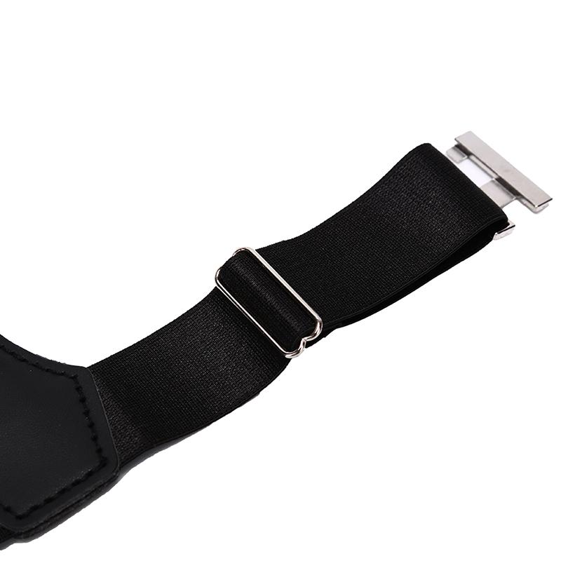 Jarretières de Chaussettes pour Hommes Élastiques Maintiens de Chaussettes Clip de Ceinture Bretelles Réglables Accessoires