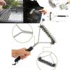 Versatile 12-inch Non-stick Bbq Brush Featuring Stylish Design And Durable Steel Wire Bristles