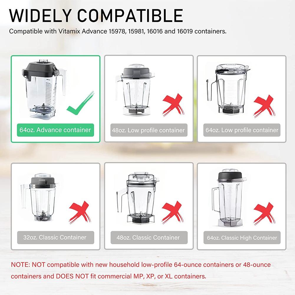 Fortschrittliche Edelstahl-Ersatzklinge für Vitamix 015990 & 15990 32 oz & 64 oz Behälter