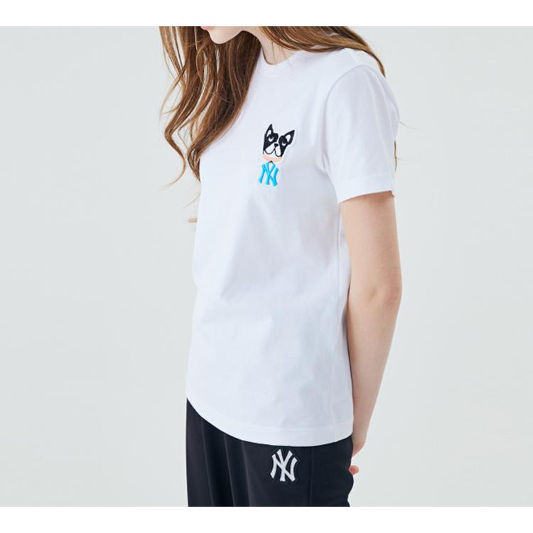 New MLB Bark Time T Shirts Unisex White 31TSC1031-50W