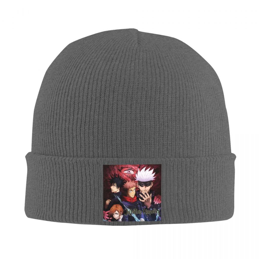 Megumi Besto Friendo Jujutsu Kaisen Sukuna Anime Warm Knitted Cap Hip Hop Bonnet Hat Autumn Winter Outdoor Beanies Hats Adult