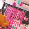3-Pack Colored Crepe Paper Streamers for Birthday Decorations