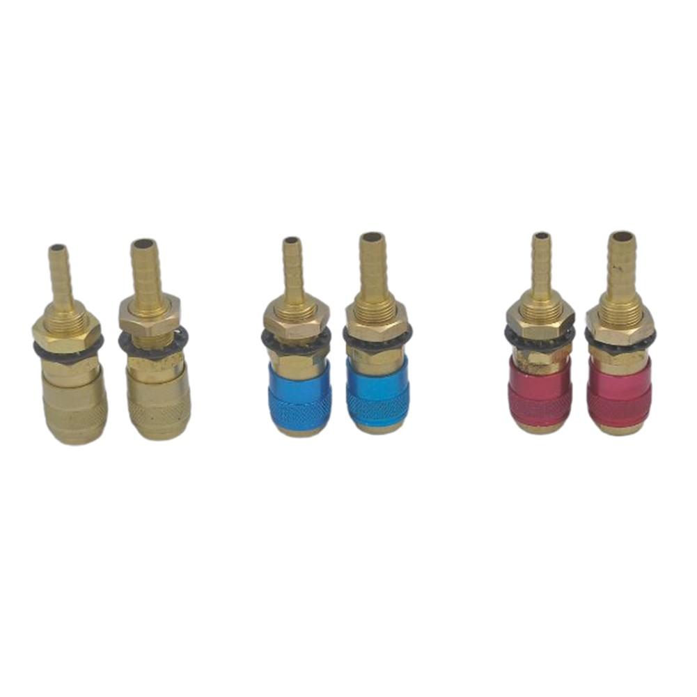 5mm and 8mm Water Cooled Gas Adapter Quick Connector for MIG TIG Welding Plug