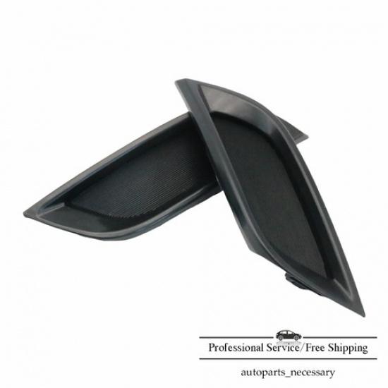 For 2010 2011 Mazda 3 New 2Pcs Front Left & Right Fog Light Lamp Hole Cover