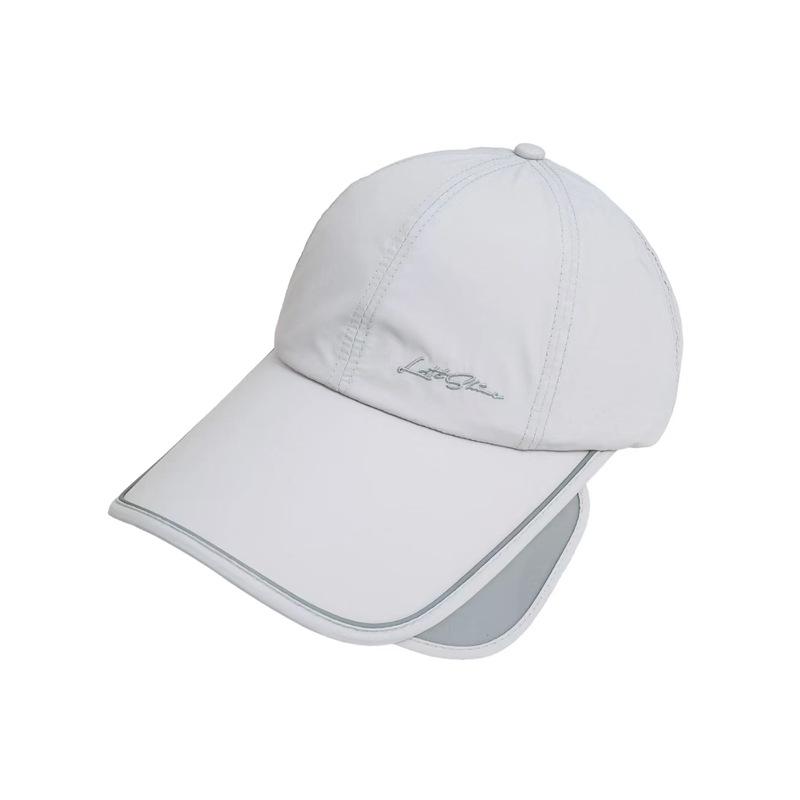 Summer retractable brim sun protection cap men and women breathable UV protection outdoor quick drying sun hat folding bucket hat