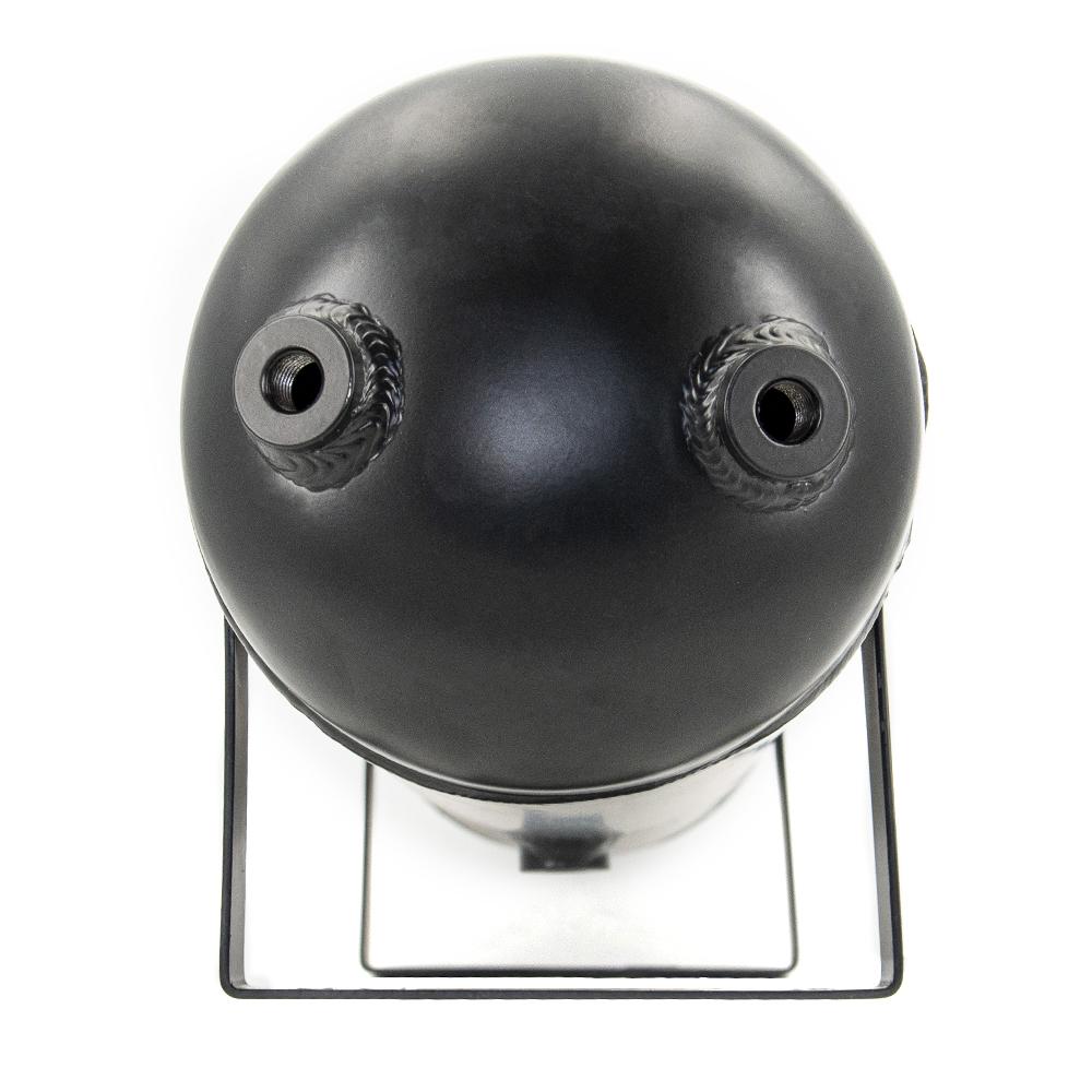 3/4/5 Gallon Aluminum Air Cylinder Air Tank Pneumatic Air Suspension System Tunning Vehicle Parts 1/4 NPT Holes
