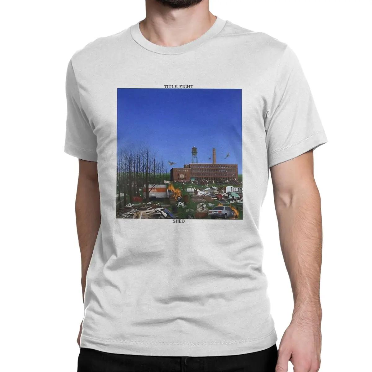 Title Fight Shed Rock Band Music TShirts for Men Women Title Fight Pure Cotton Tees Short Sleeve T Shirts Printing Clothes Tops S
