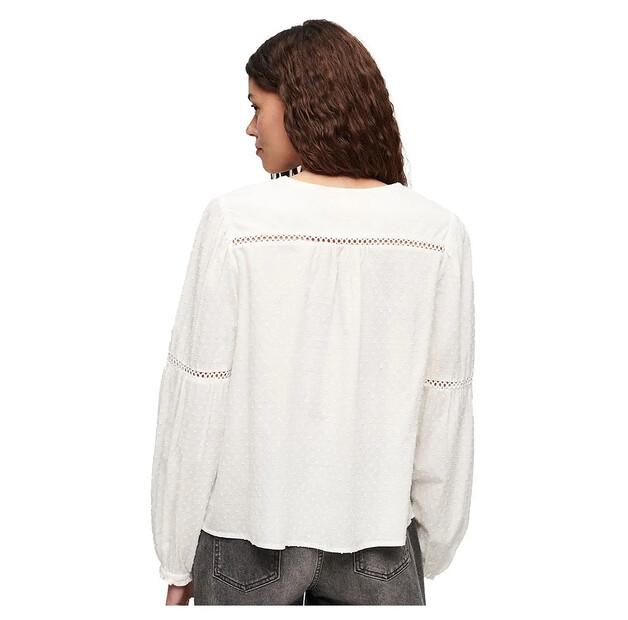 Superdry Ibiza Beach блузка с длинным рукавом