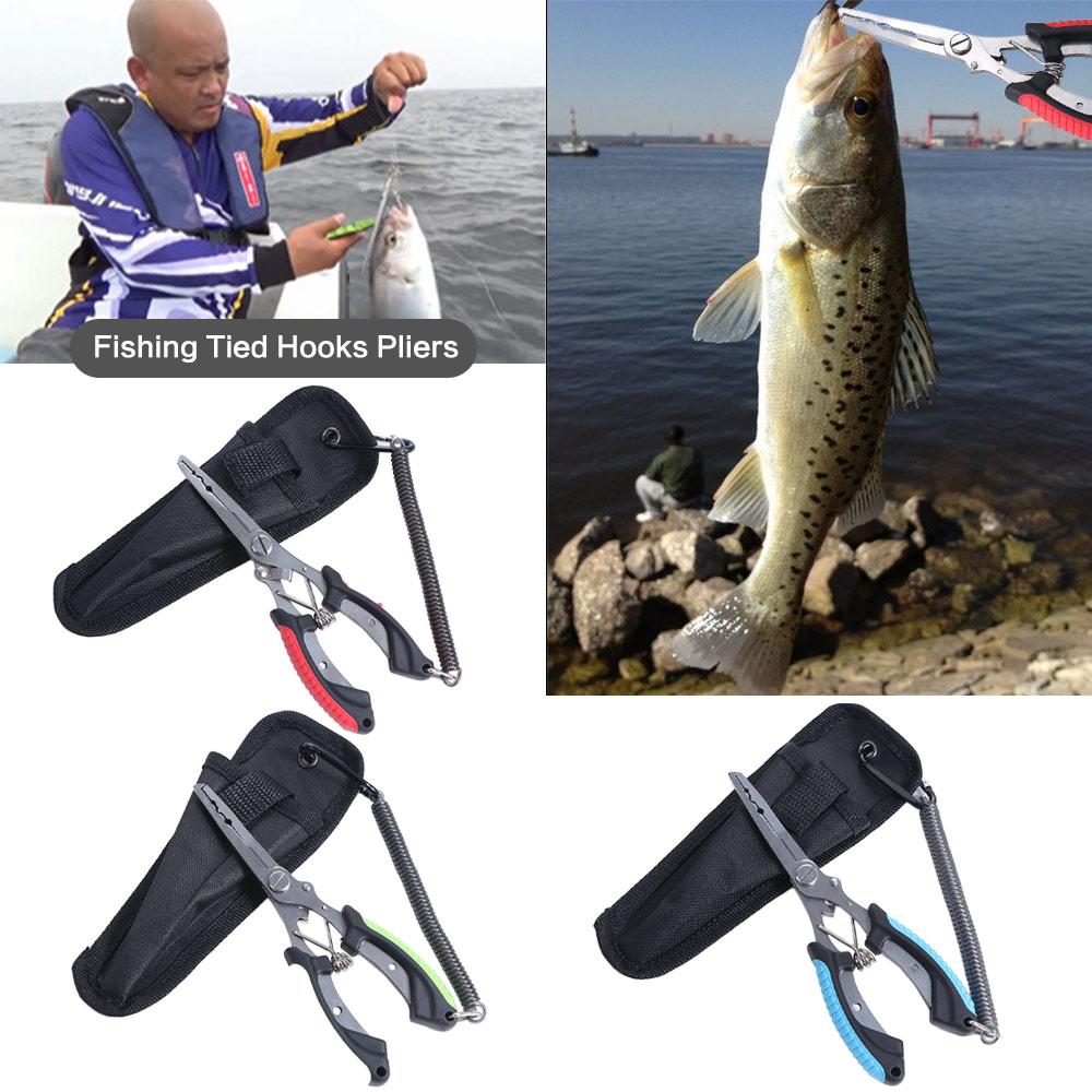 Anti-slip Fish Pliers High-strength Luya Pliers Durable Cut Fishing Line Equipment Outdoor Camping